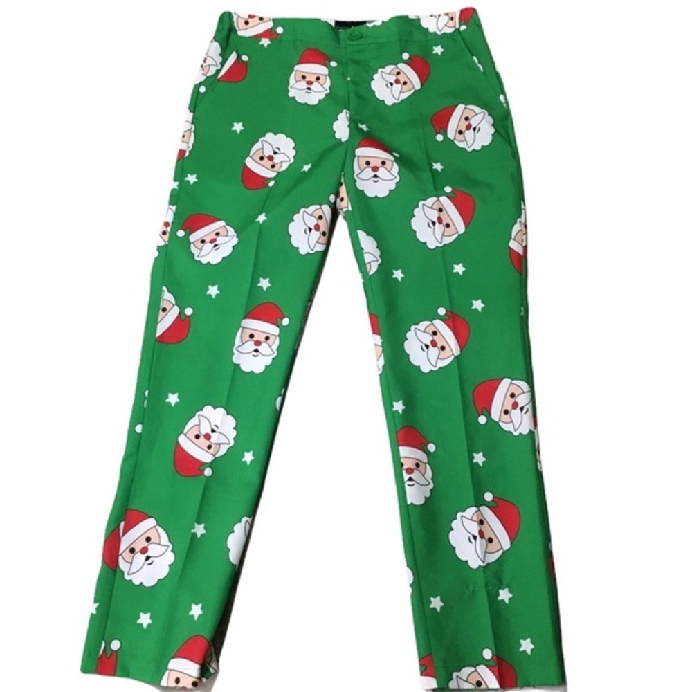 Happy Hour lightweight SantaClaus Pants. Lg